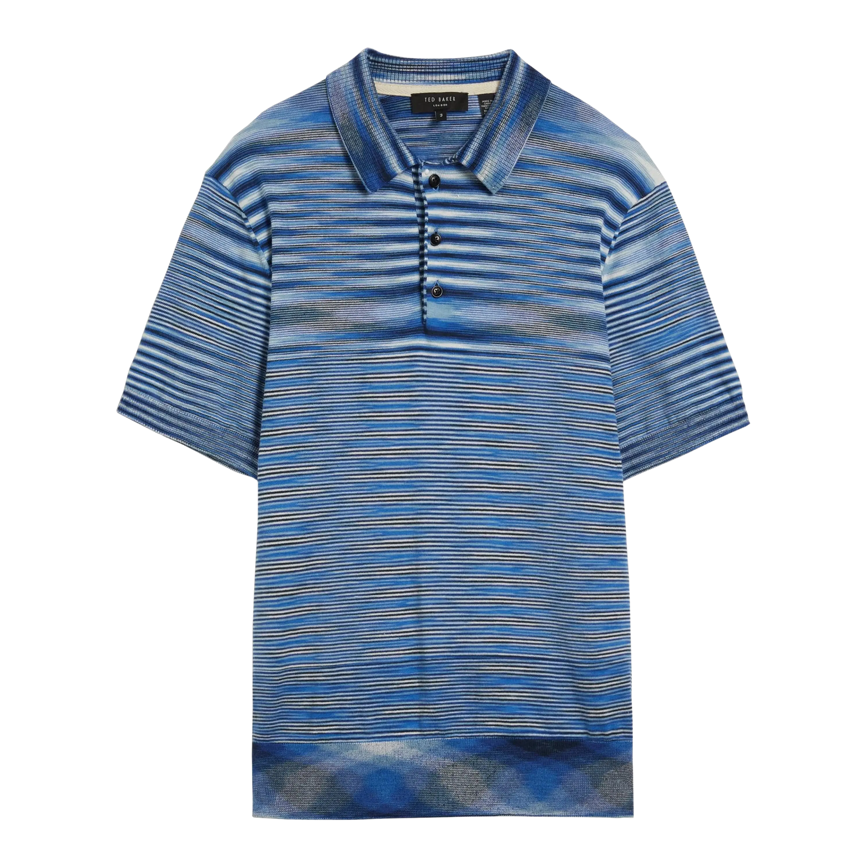 Ted Baker Pentle Space Dye Stripe Polo for Men