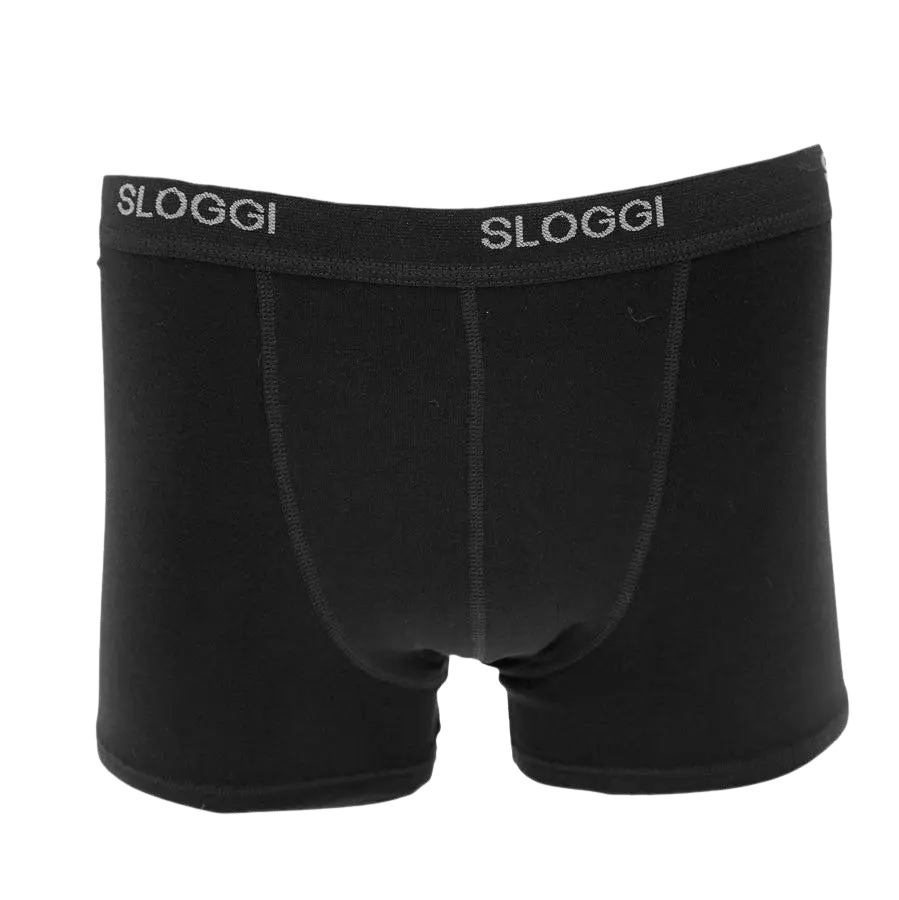 Sloggi Mens Basic Short Set in Black
