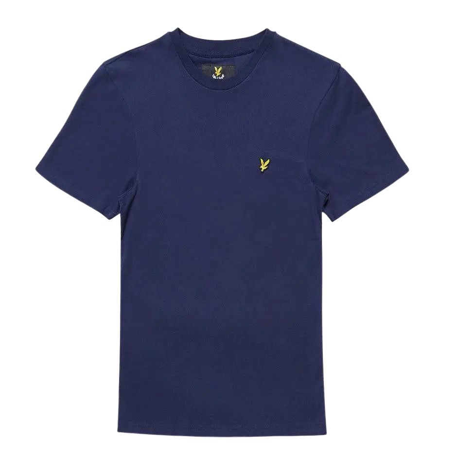 Lyle and Scott Crew Neck T-Shirt for Men in Navy