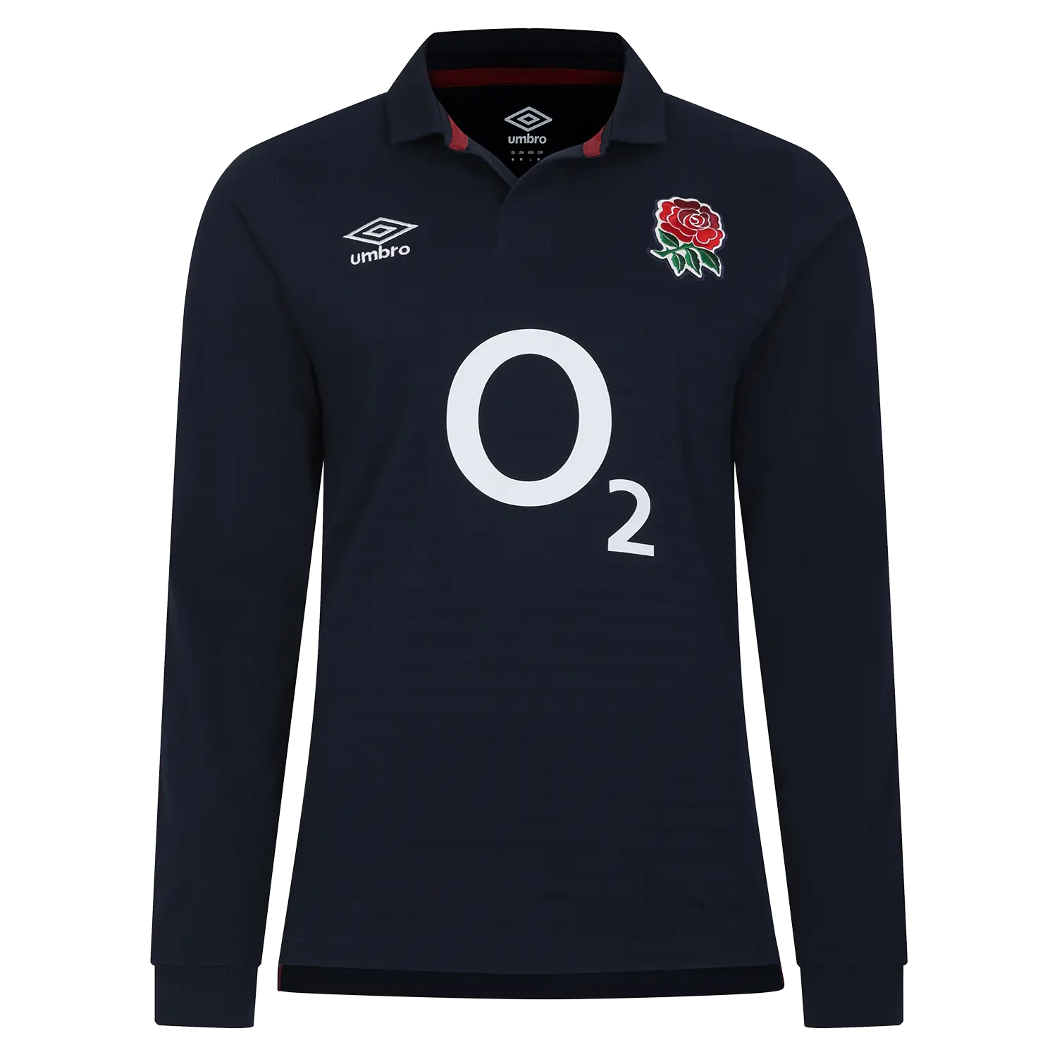Umbro England Rugby Alternate Classic Jersey Long-Sleeved Top
