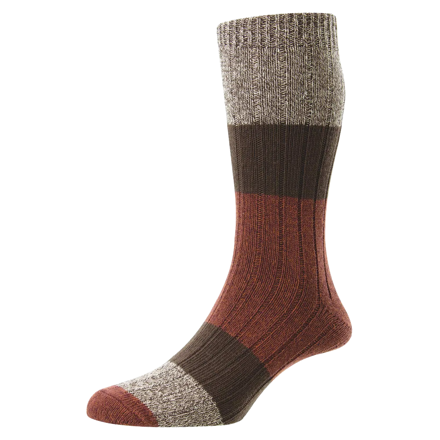 HJ7185 Acacia Chunky Cotton Socks for Men