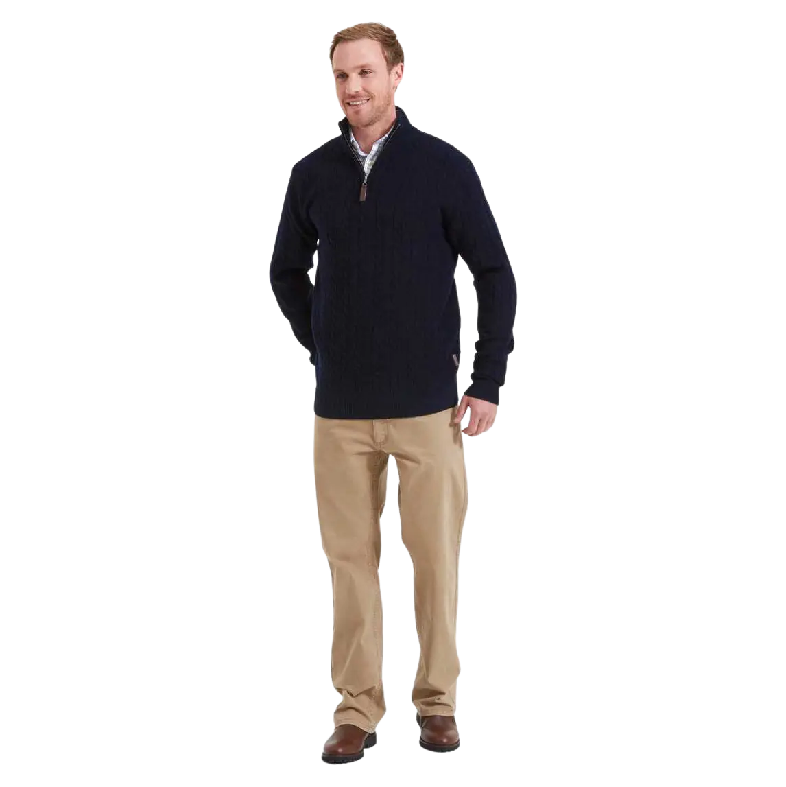 Schoffel Tain Lambswool Jumper for Men