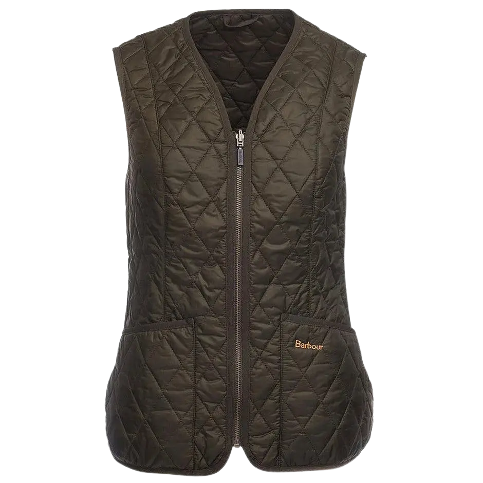Barbour Betty Interactive Liner / Gilet for Women in Olive