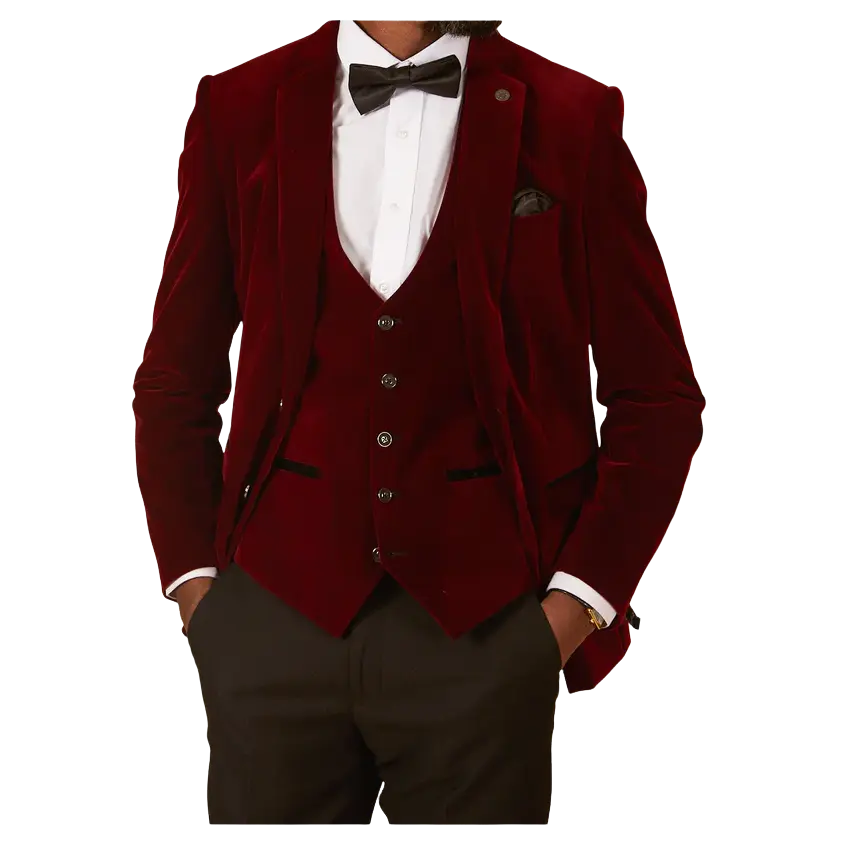 Marc Darcy Hudson Velvet Dinner Jacket for Men