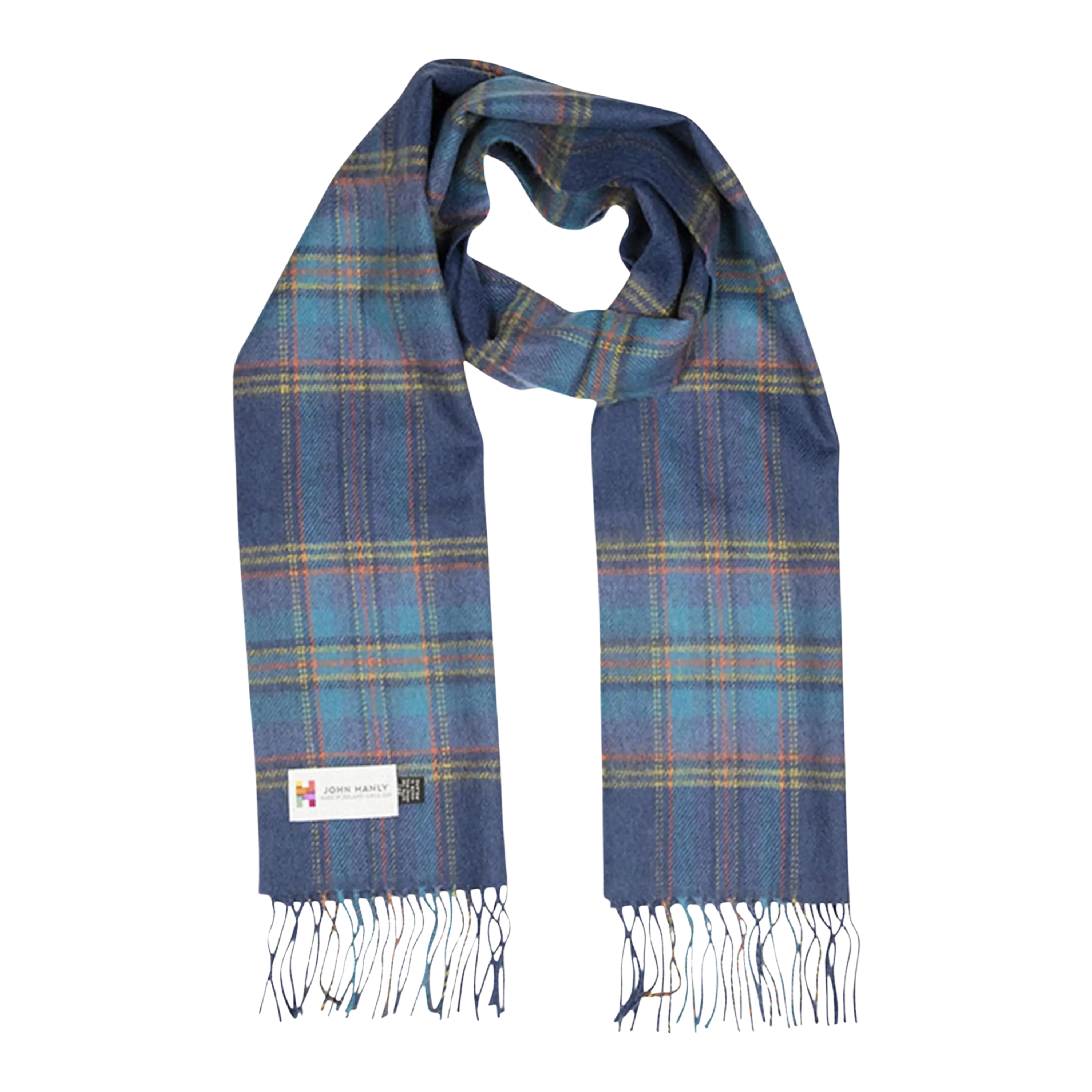 John Hanly Merino Luxury Wool Scarf for Men