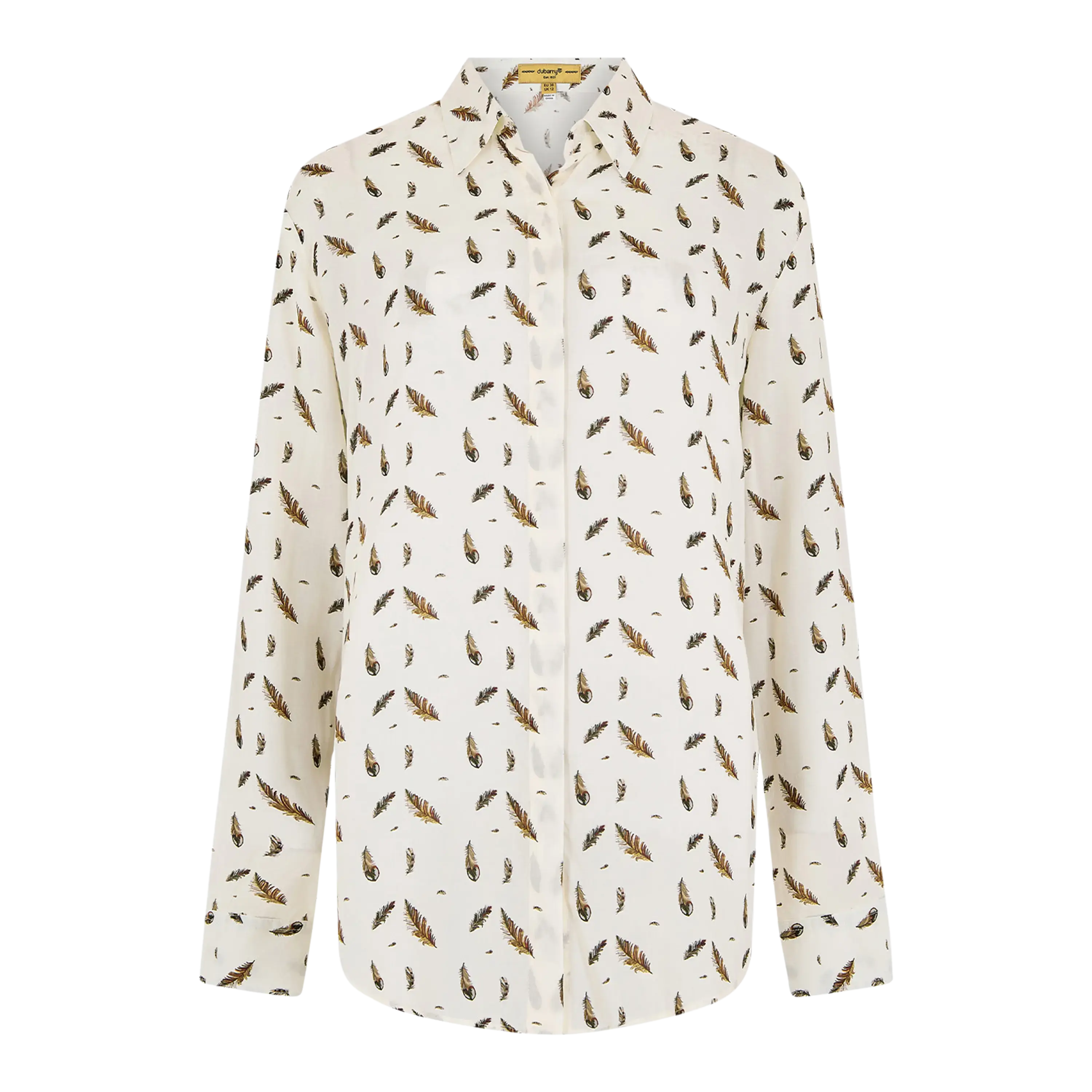 Dubarry Orchard Feather Print Shirt for Women
