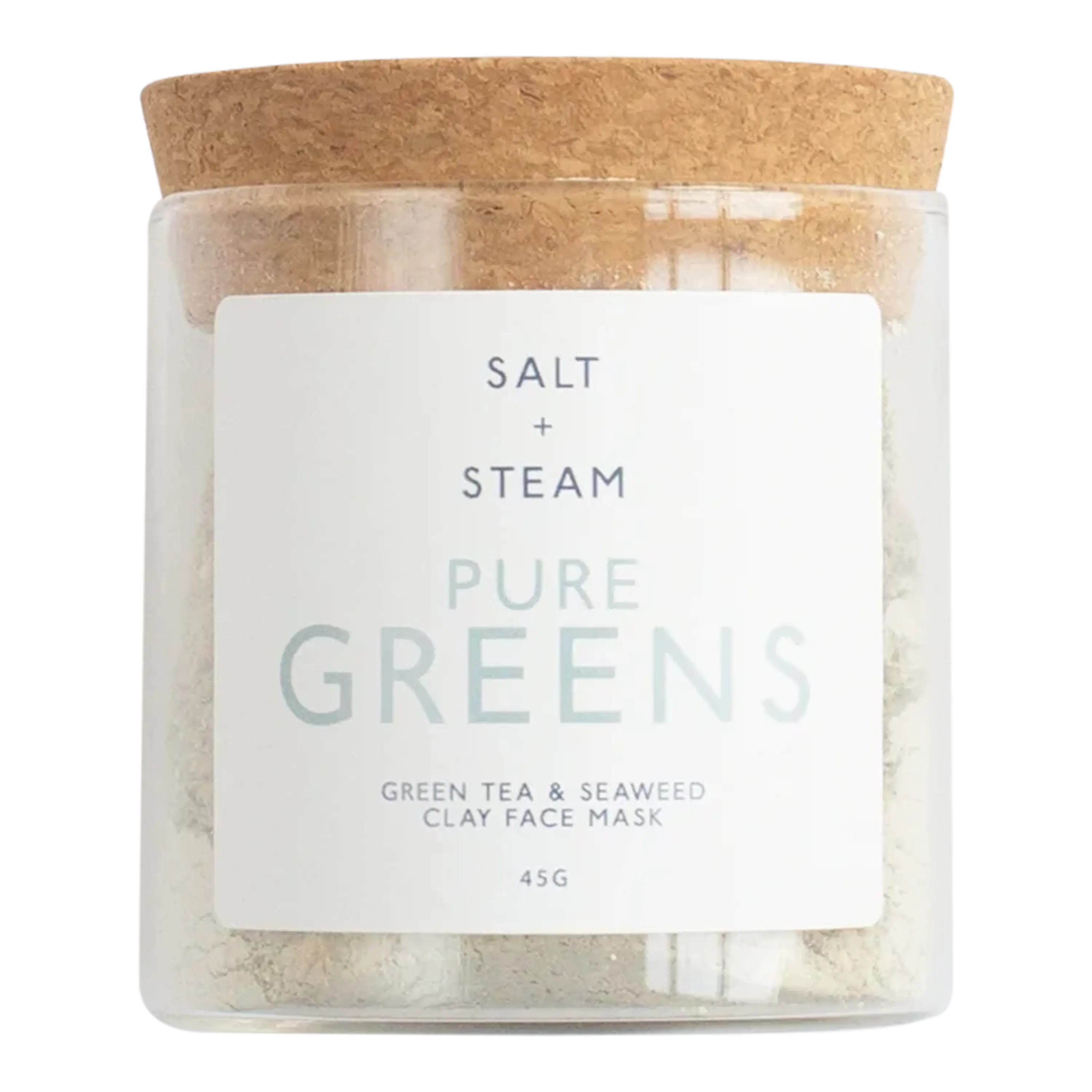 Salt + Steam Pure Greens Clay Face Mask