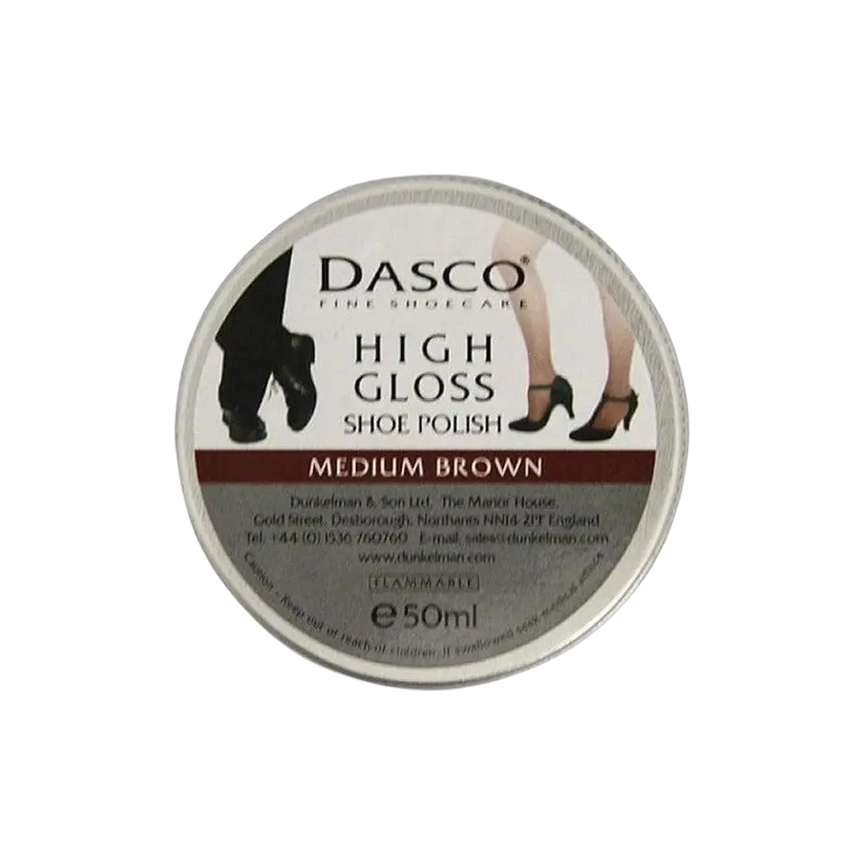 Dasco Shoe Polish in Mid Brown
