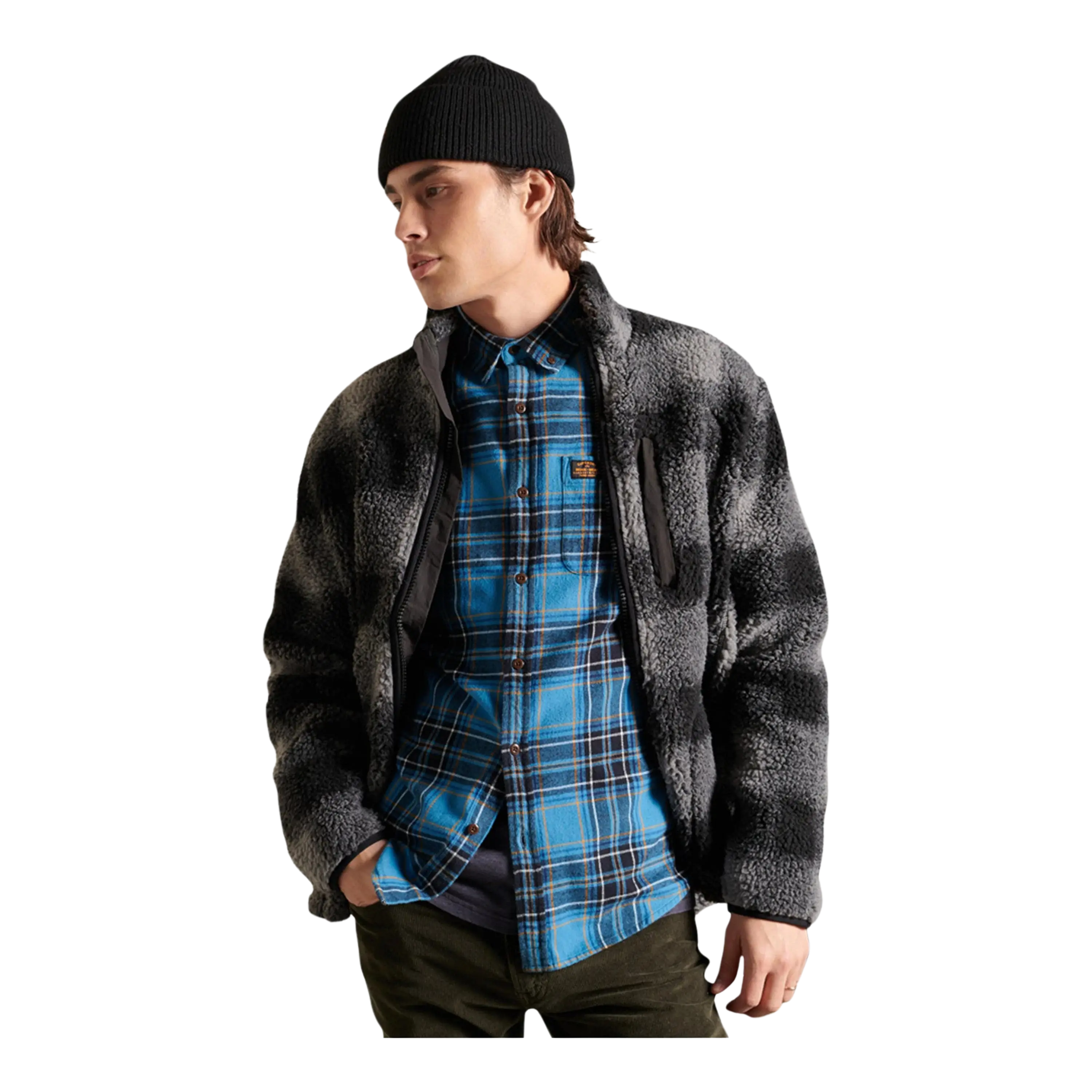 Superdry Sherpa Workwear Jacket for Men