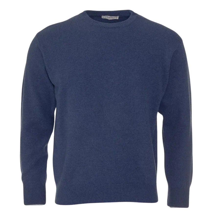 Golding Lambswool Crew Neck Sweater in Royal
