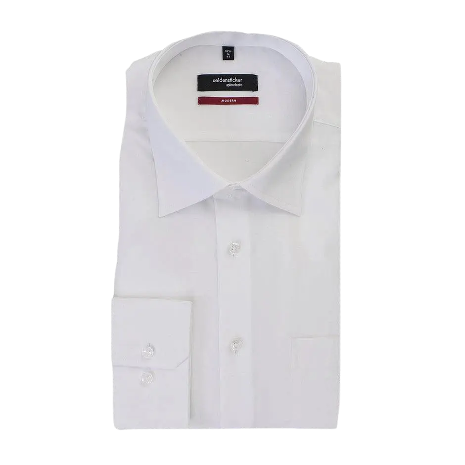 Seidensticker Splendesto Plus Shirt for Men in White - Extra Tall