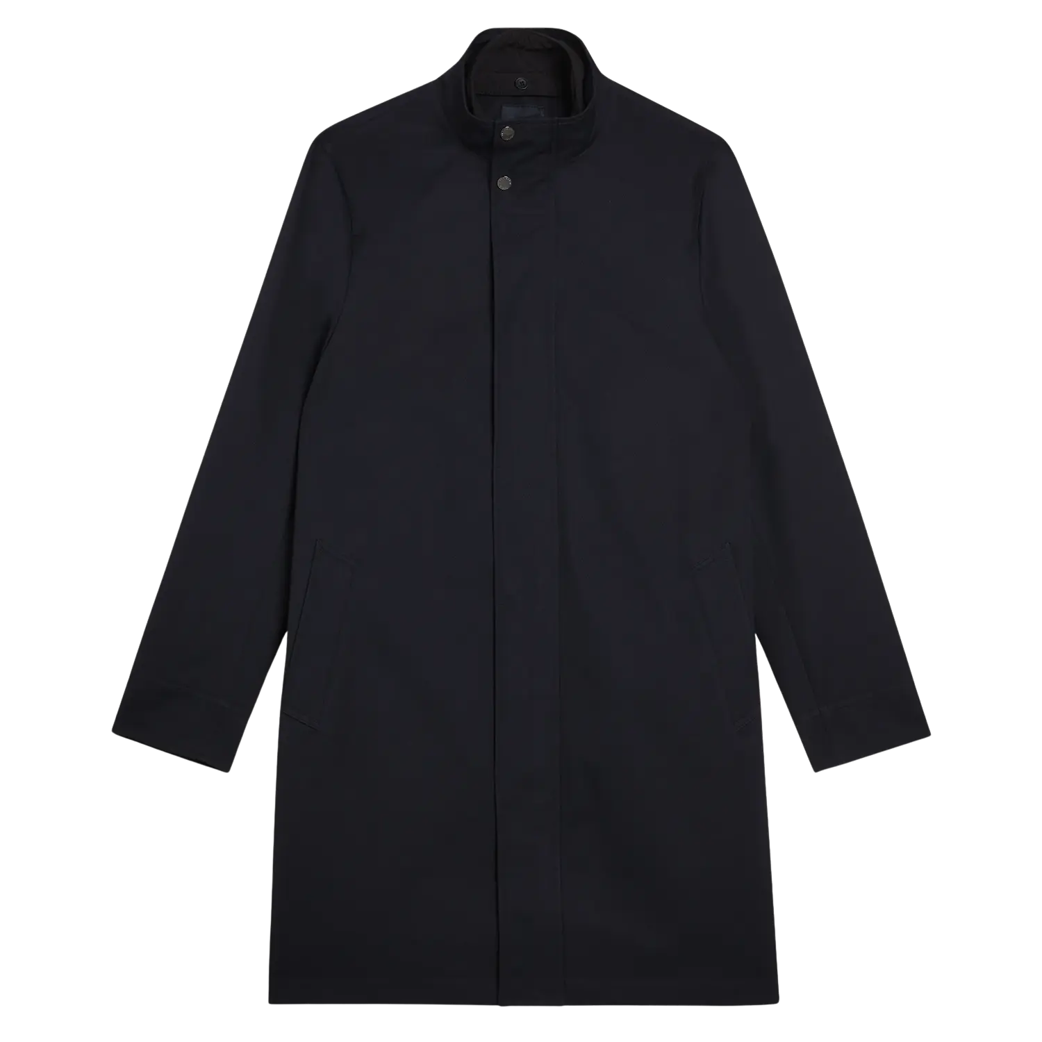 Ted Baker Erolson Longline Mac Funnel Neck Coat for Men