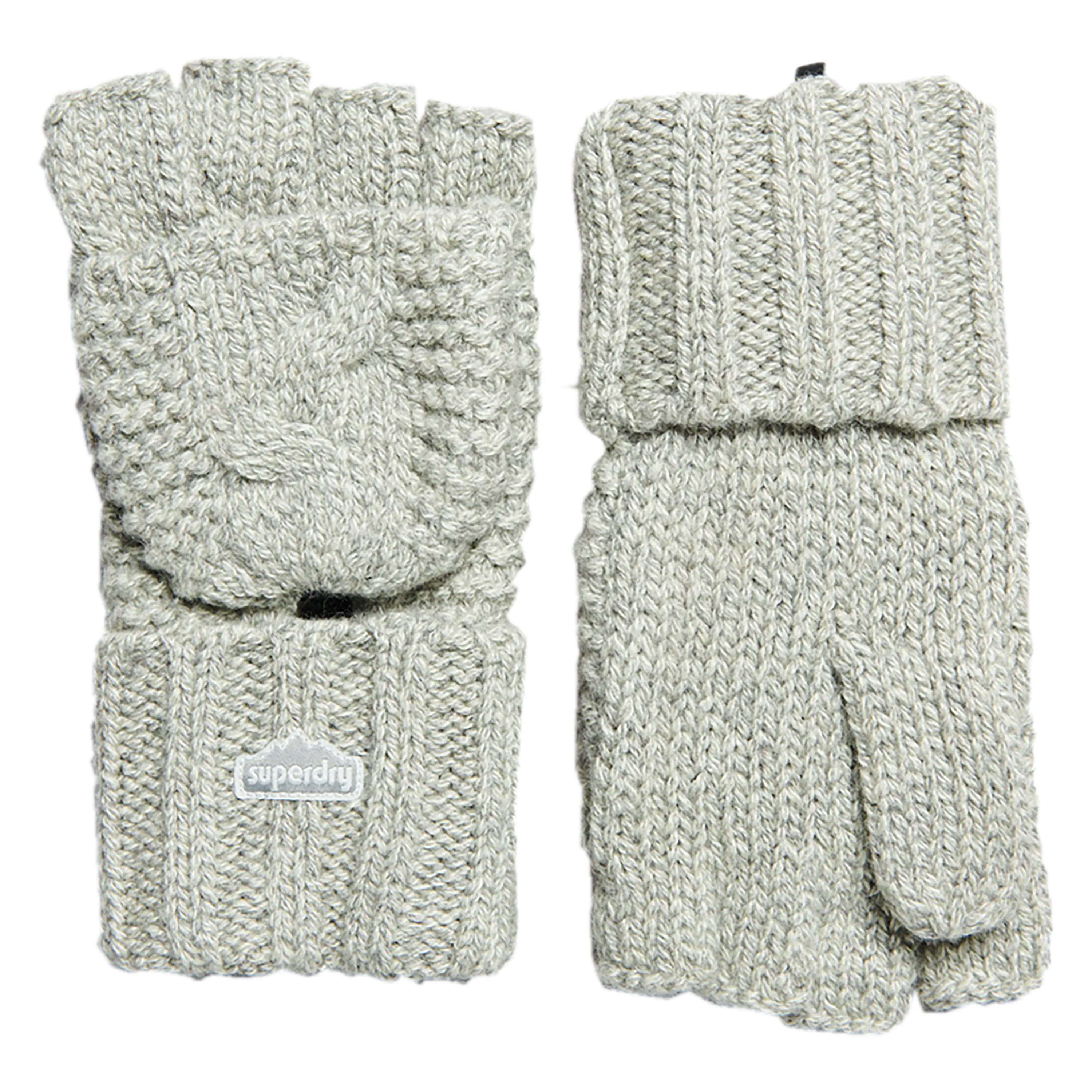 Superdry Vintage Cable Gloves for Women