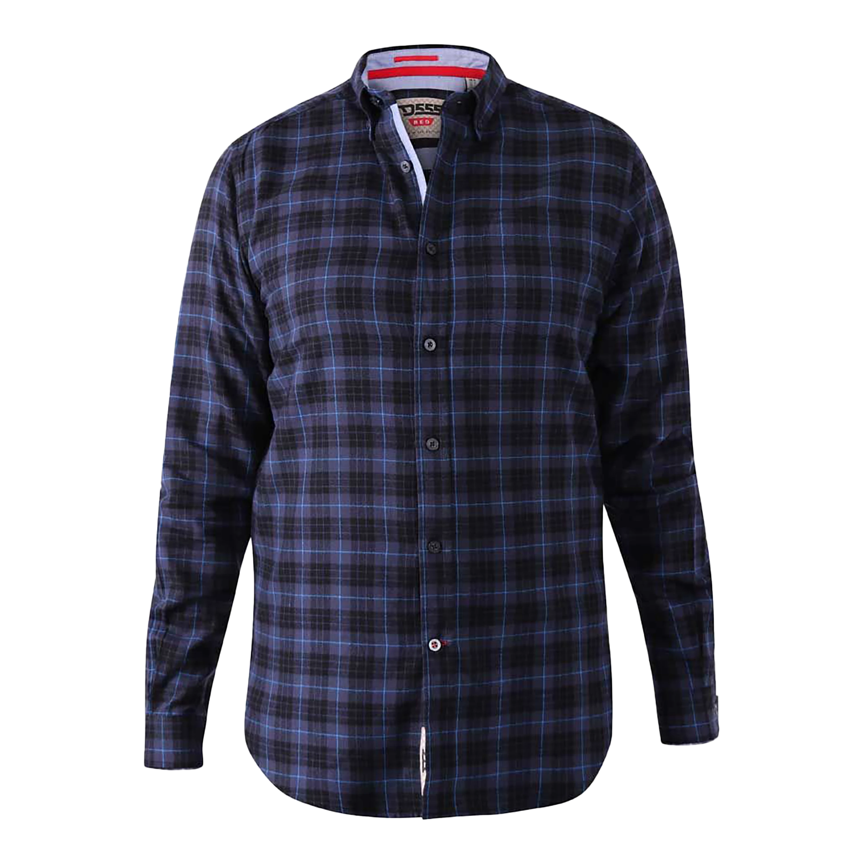 Duke Dovercourt Long Sleeve Flannel Check Shirt for Men