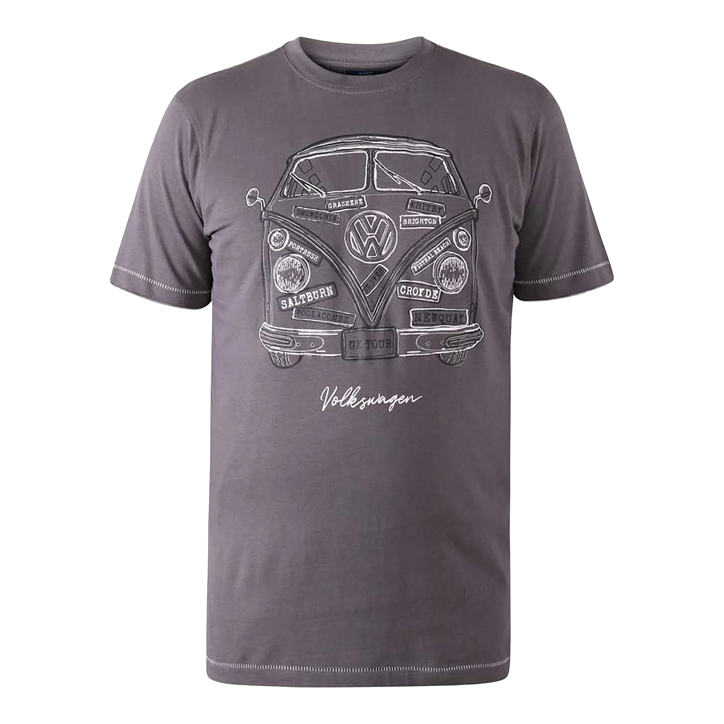 Duke Acton VW Camper Van T-Shirt for Men