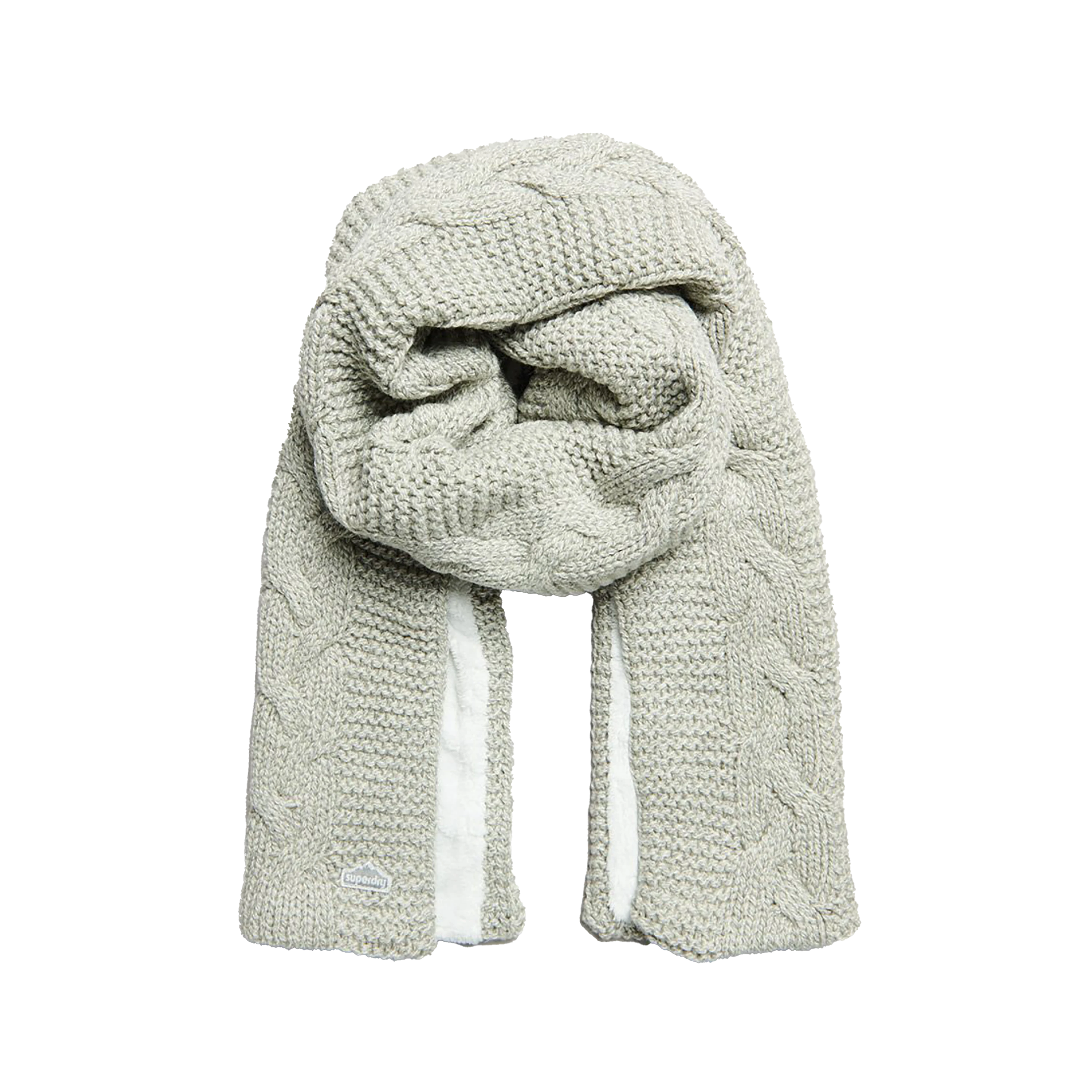 Superdry Vintage Cable Scarf for Women