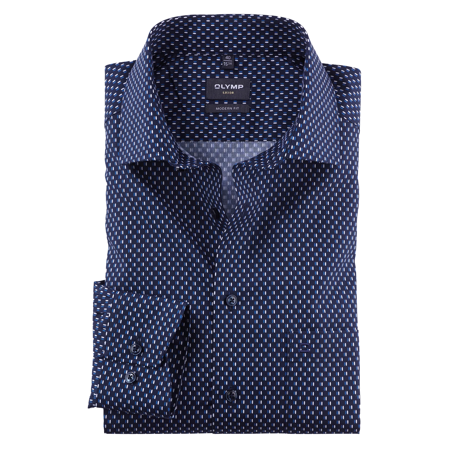 OLYMP Micro Pattern Shirt for Men