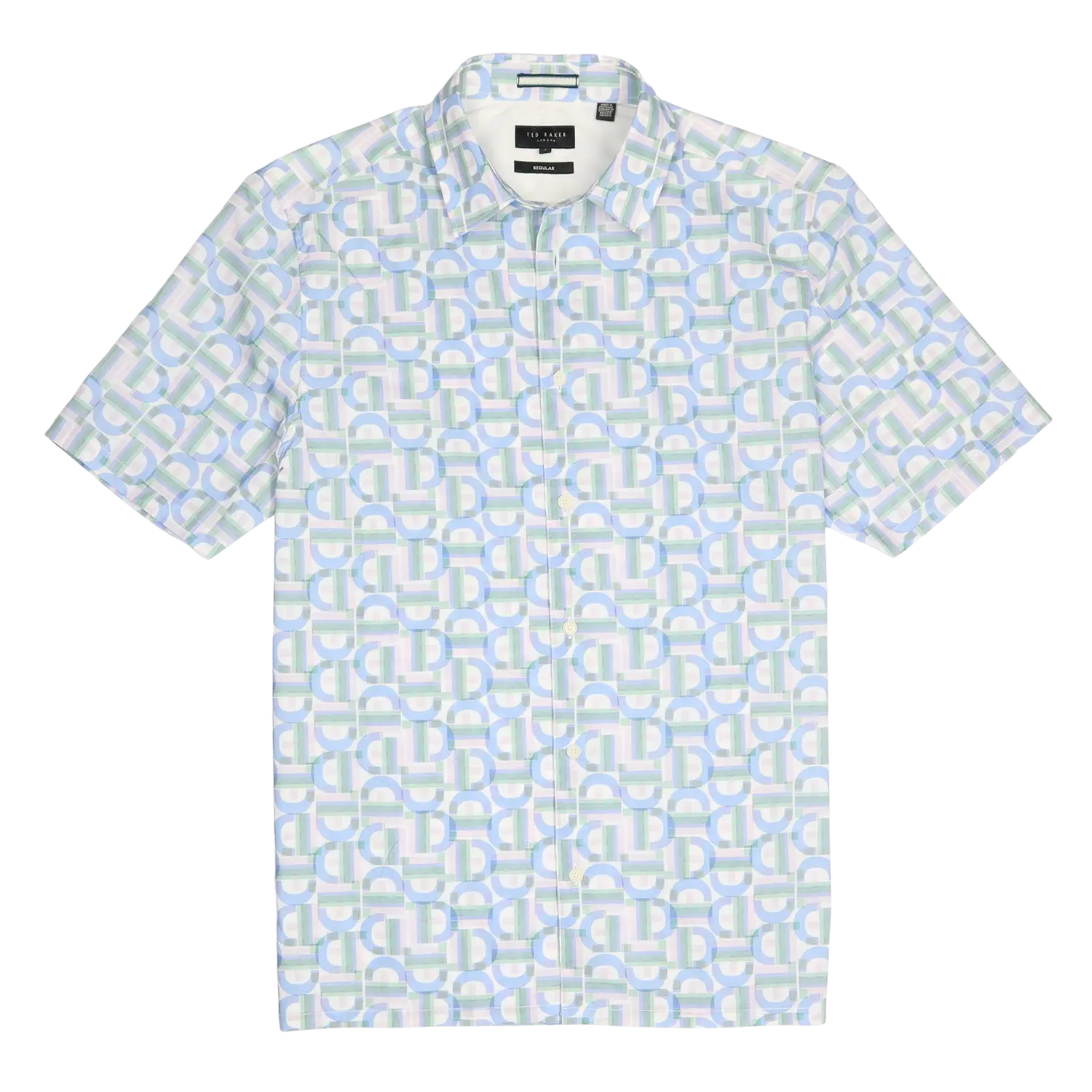 Ted Baker Glais Short Sleeve Pattern Shirt for Men