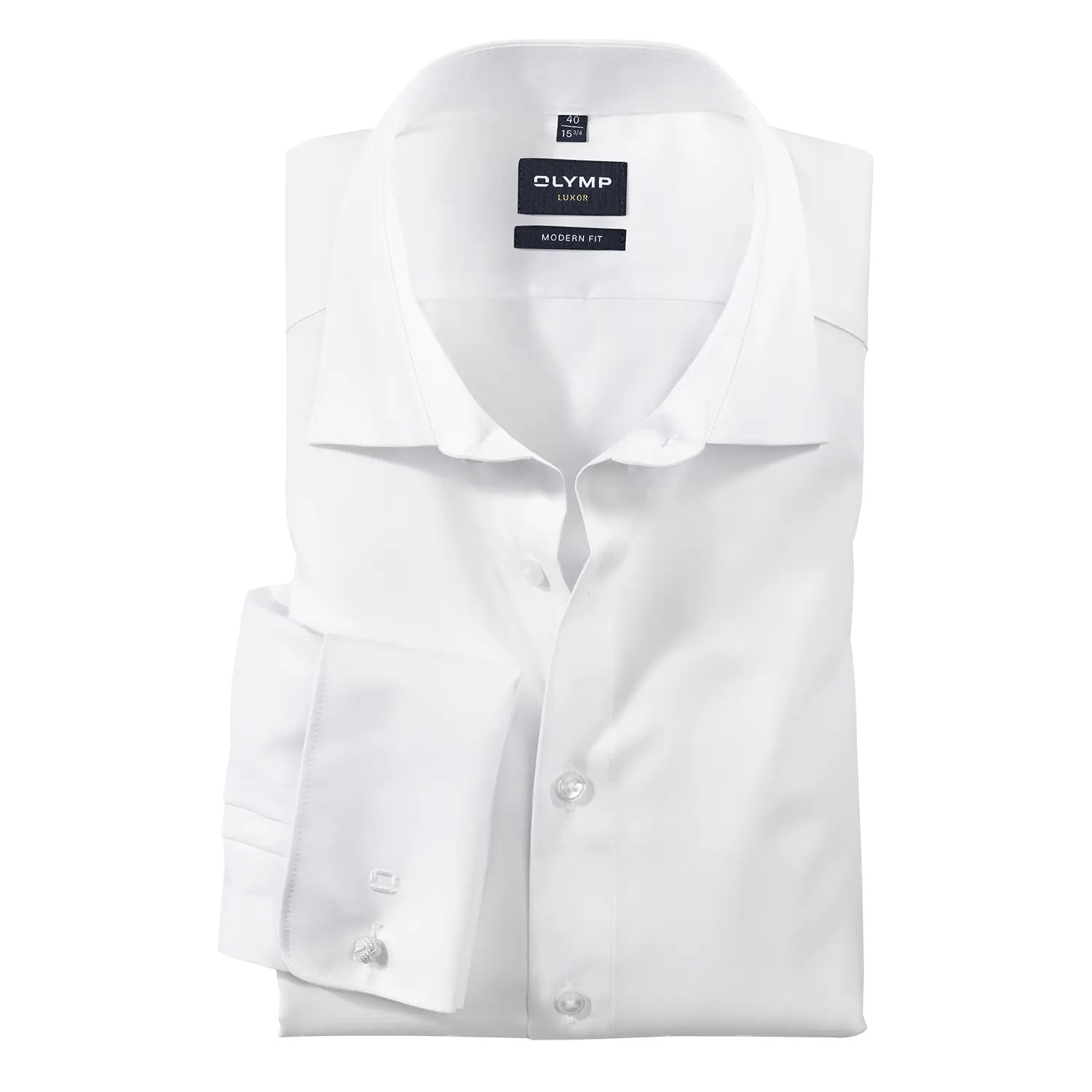 OLYMP Luxor Double Cuff Formal Shirt for Men