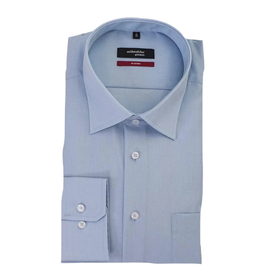 Seidensticker Splendesto Plus Shirt for Men in Blue - Extra Tall