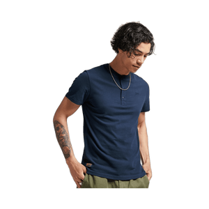 Superdry Waffle Long Sleeve Henley T-shirt For Men