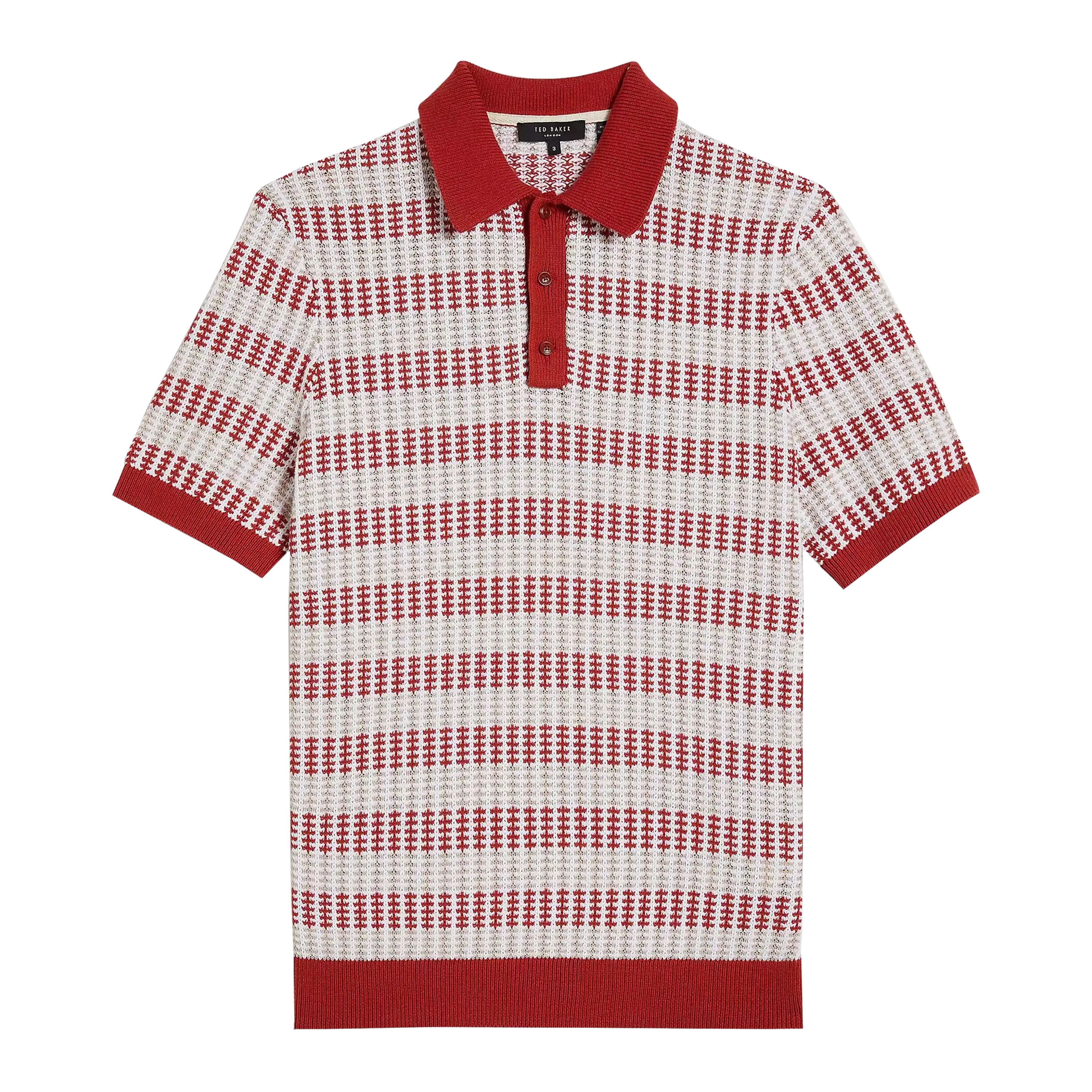 Ted Baker Maynard Retro Knitted Polo for Men