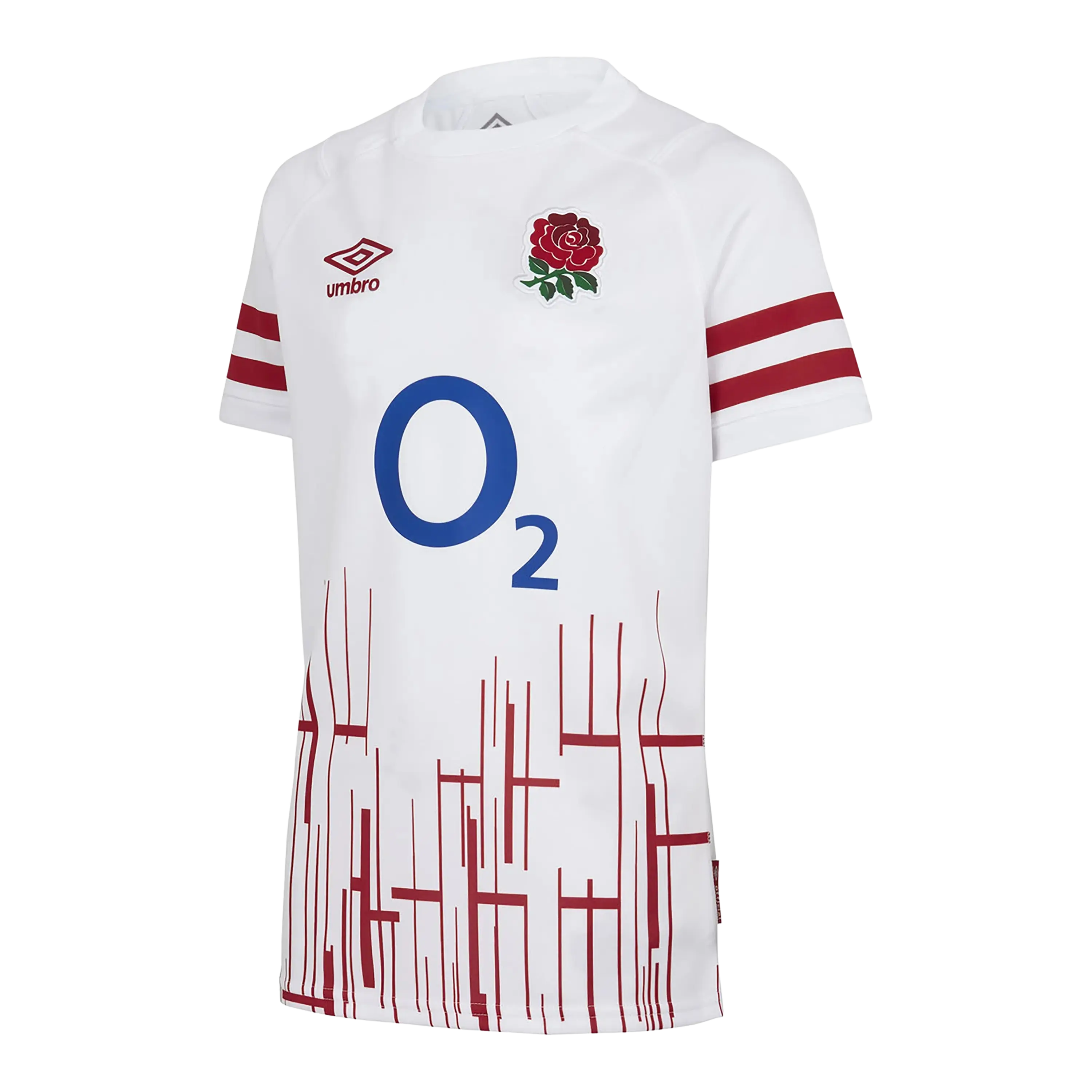 Umbro England Rugby 22/23 Home Replica Short Sleeve Jnr Jersey