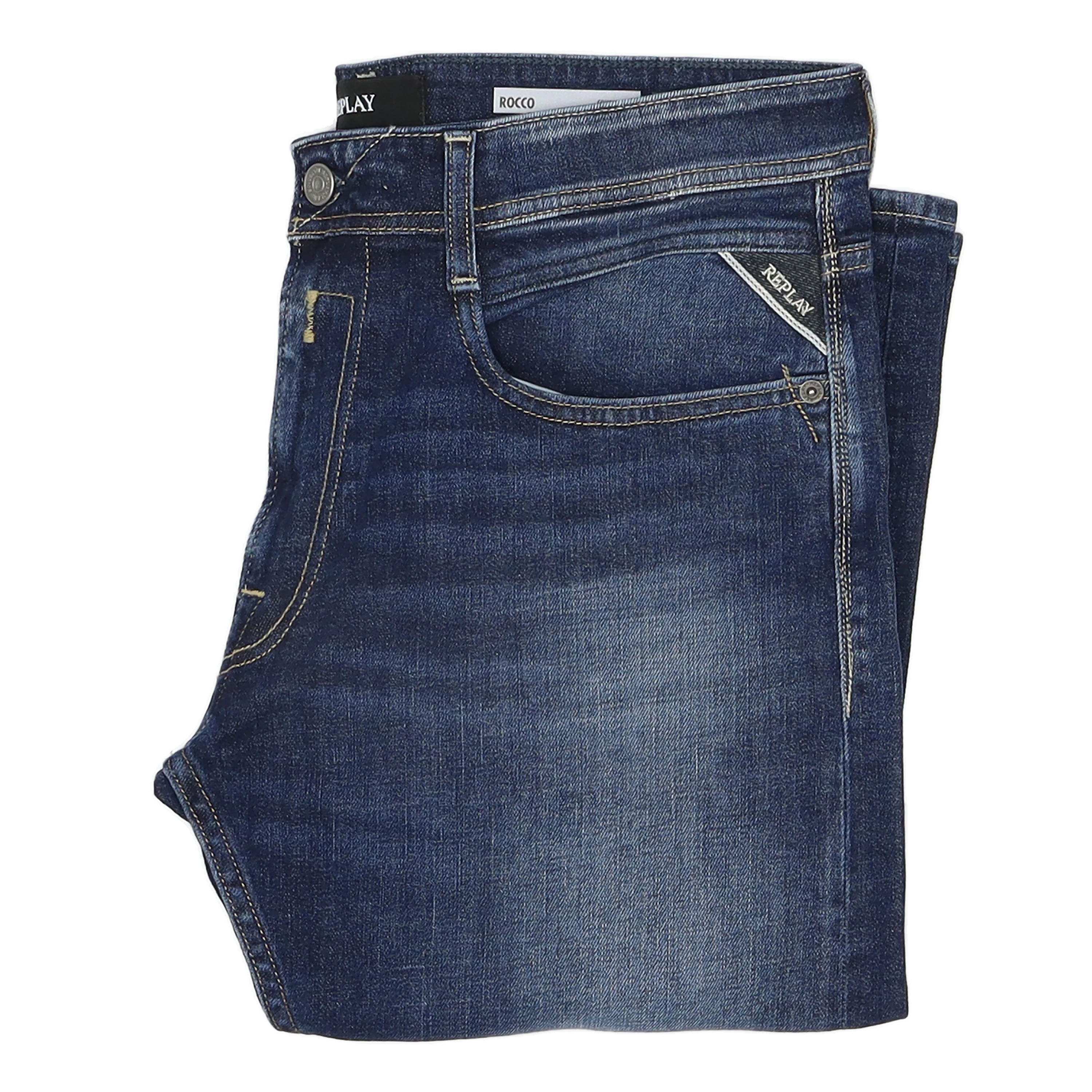 Replay Rocco Regular Fit Jeans for Men