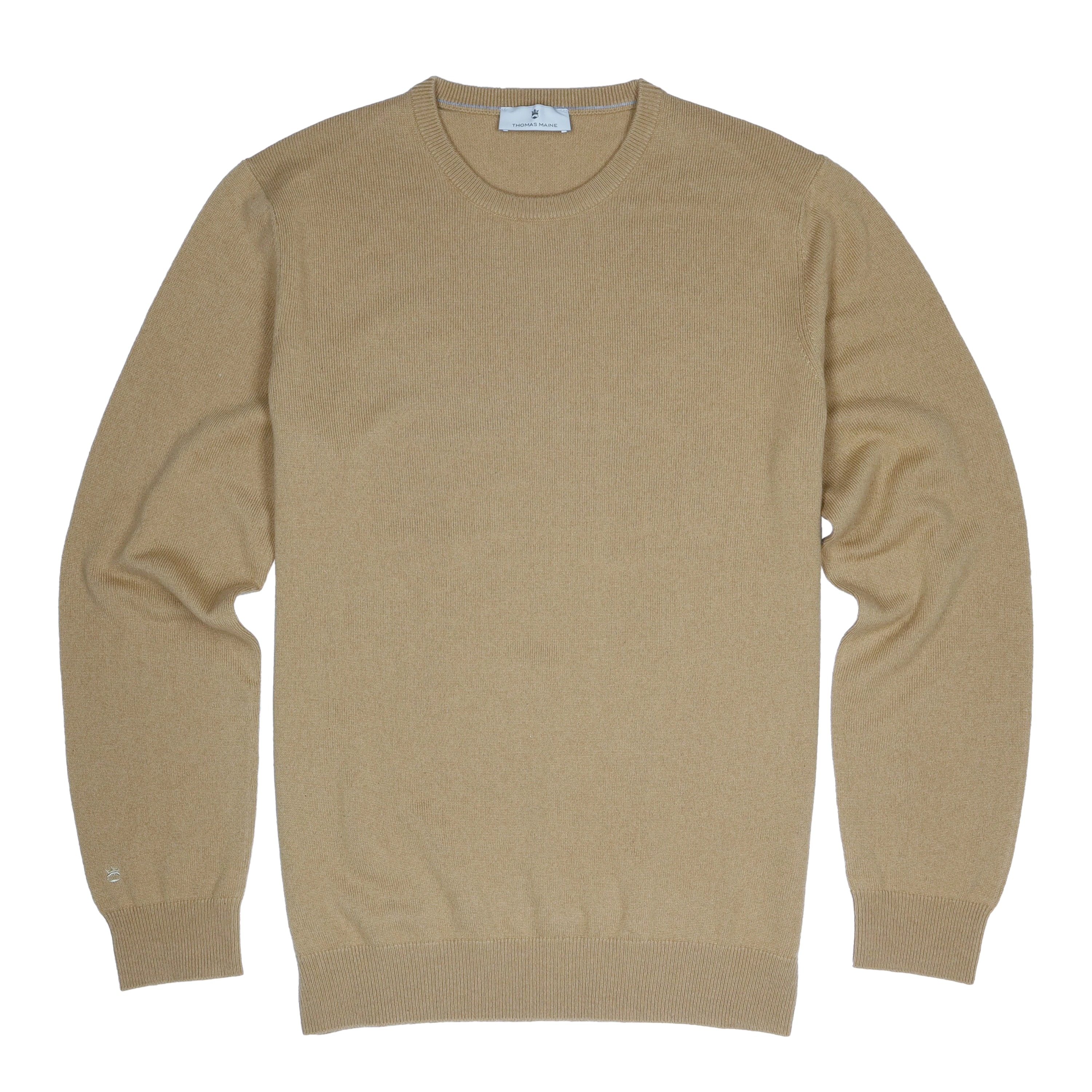 Thomas Maine 100% Cashmere Crew Neck Jumper for Men