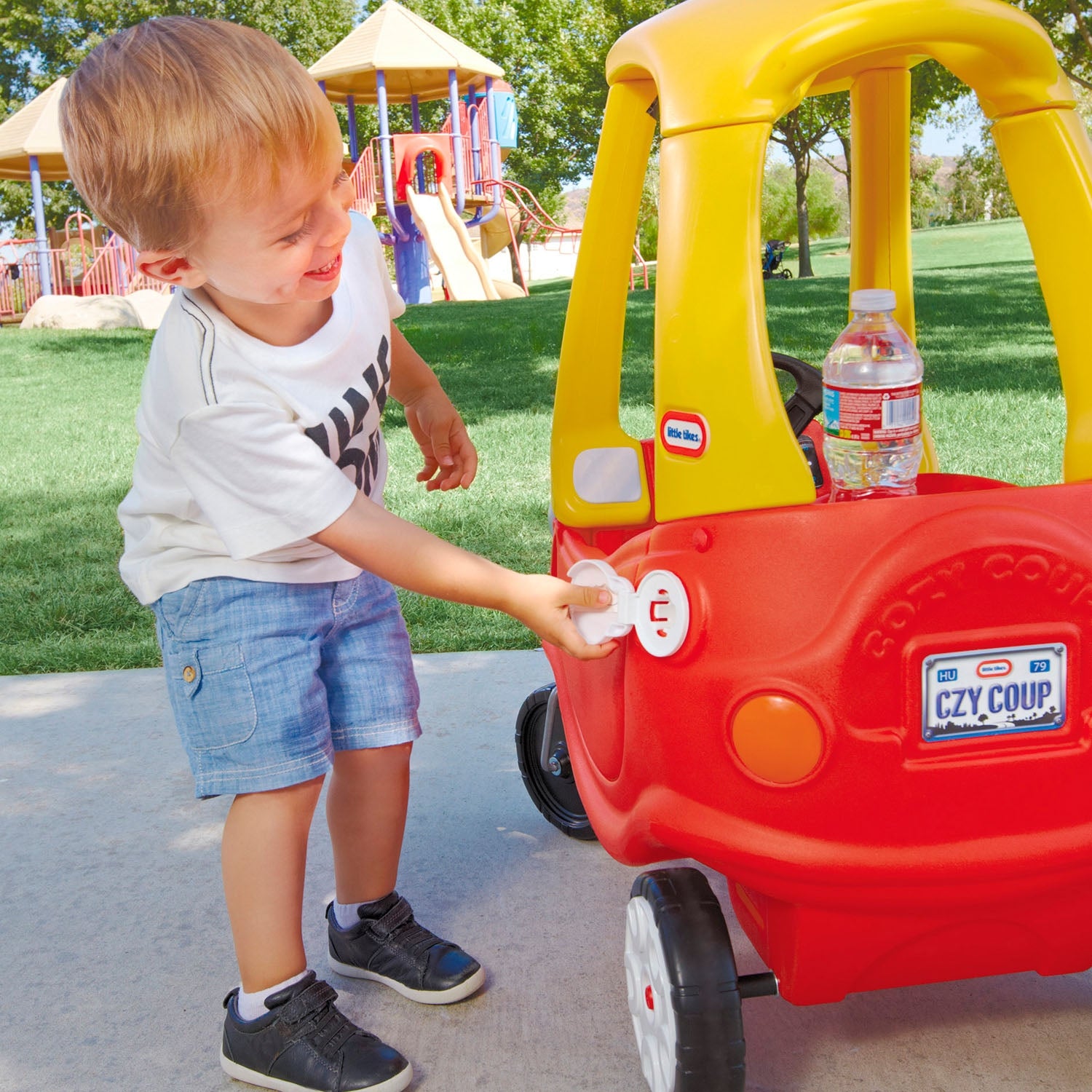 little tikes cozy truck front wheels