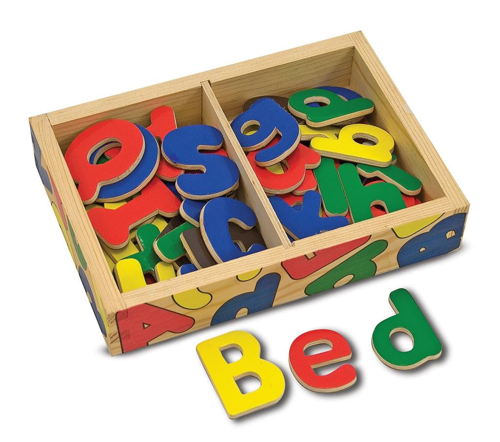 melissa and doug magnetic wooden alphabet