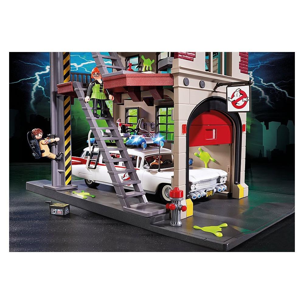 playmobil ghostbusters firehouse