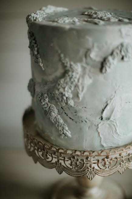 modern wedding cake