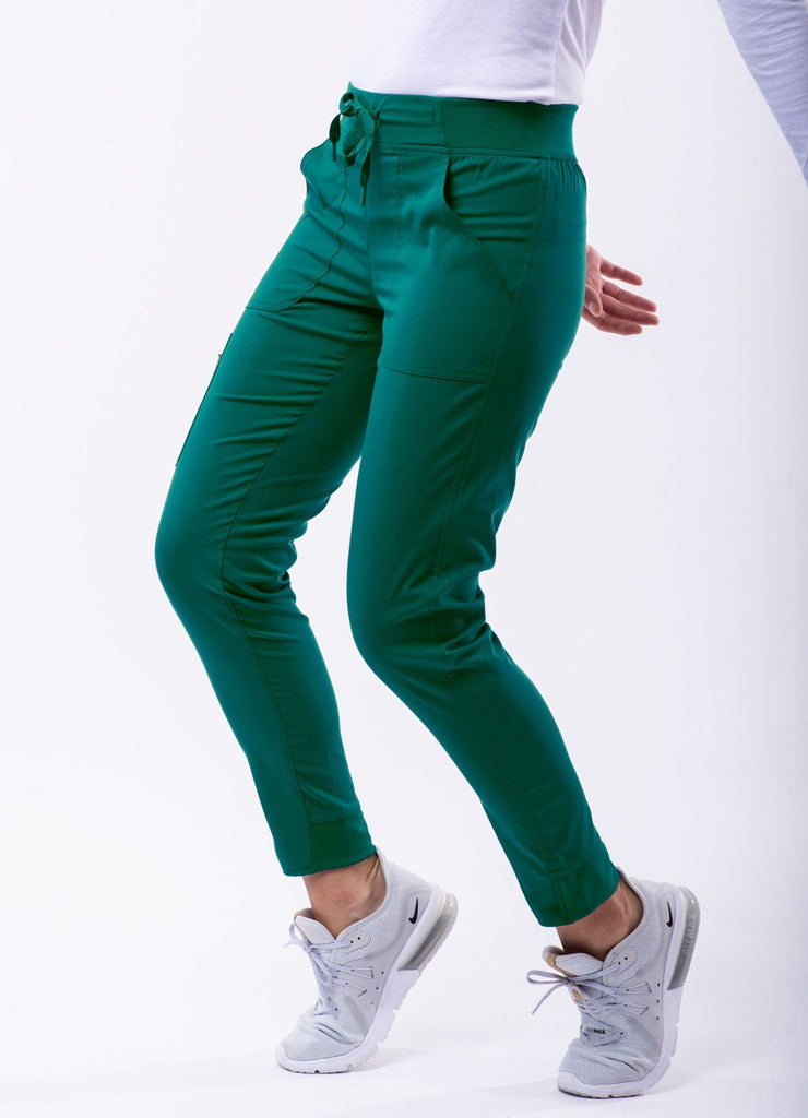 hunter green jogger pants