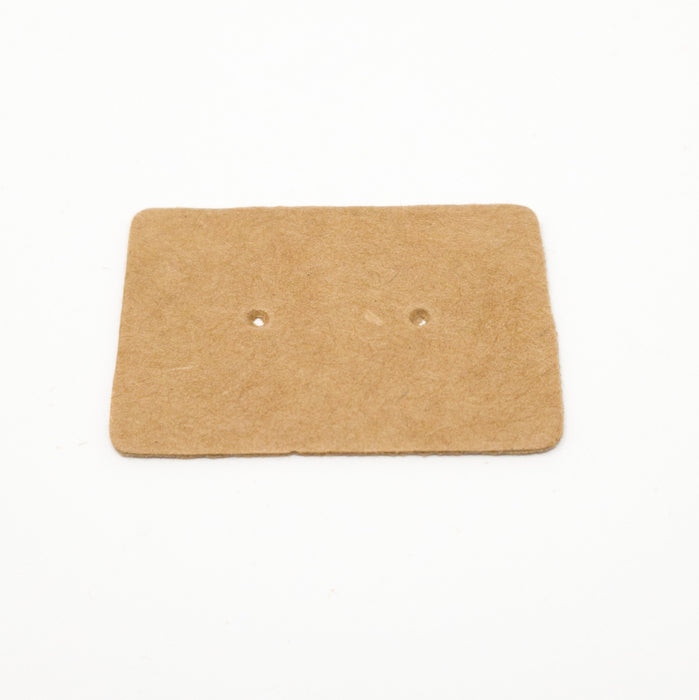 2 5cm X 3 5 Cm 15 X Kraft Earring Cards Ideal For Stud Earrings Jewellery Connectors Bails Art Craft Supplies Plastpath Com Br