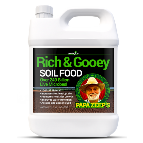 rich and gooey soil food