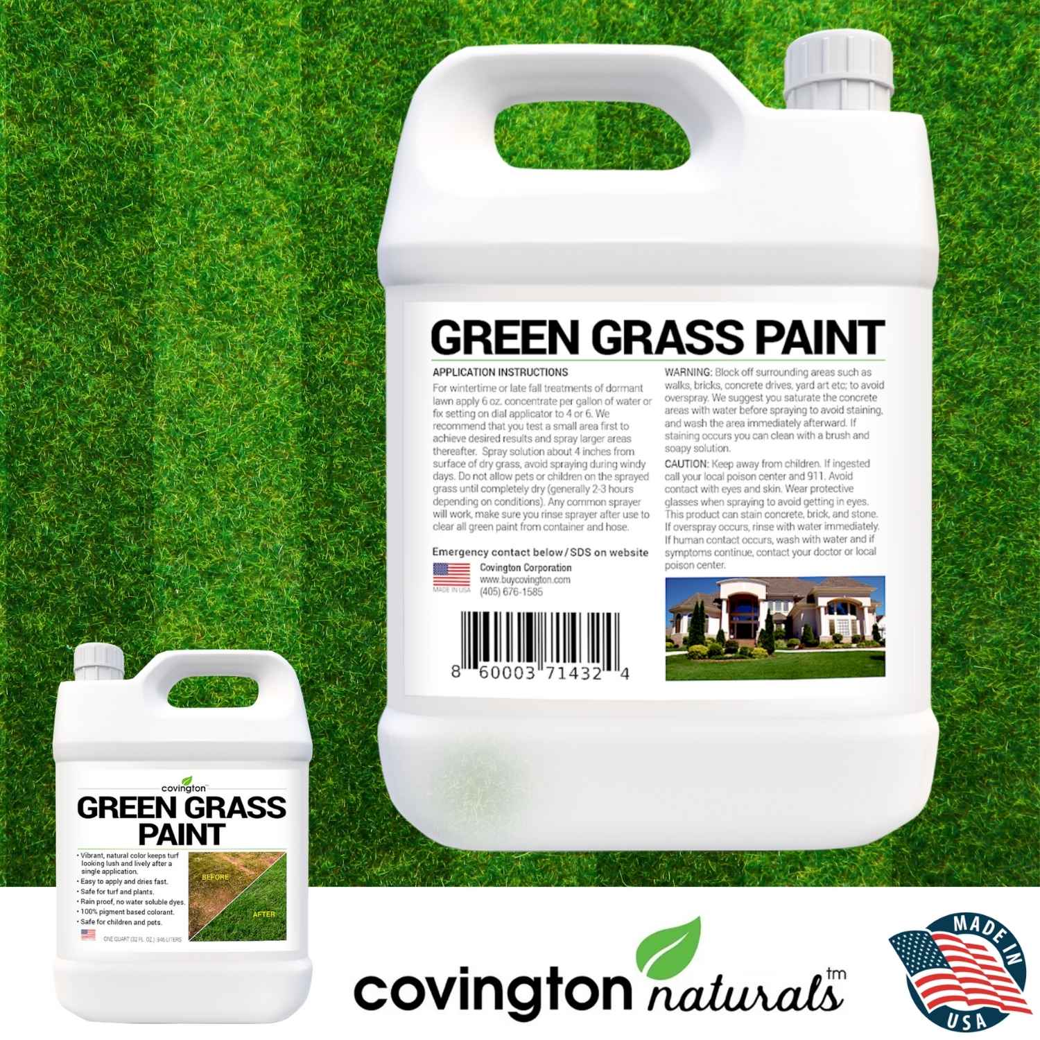 Grass Paint, Lawn Paint to Spray Grass Green, Grass Dye, Grass Spray