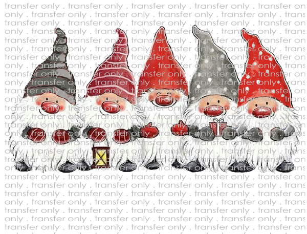 Christmas Gnomes - Waterslide, Sublimation – Crafty Bucks