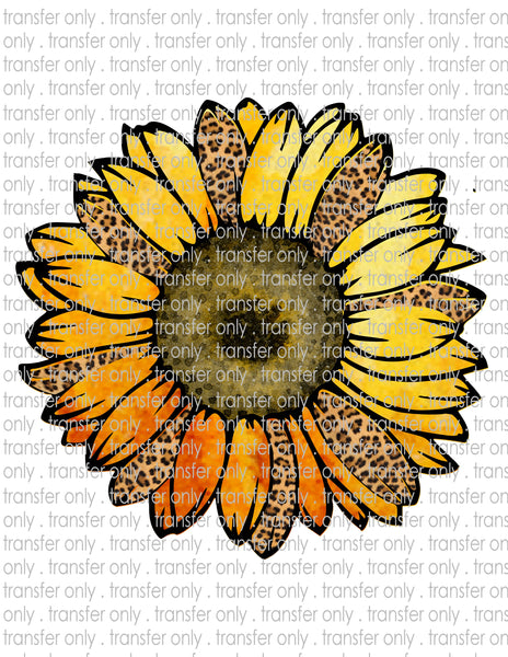 Download Leopard Sunflower Waterslide Sublimation Transfers Crafty Bucks