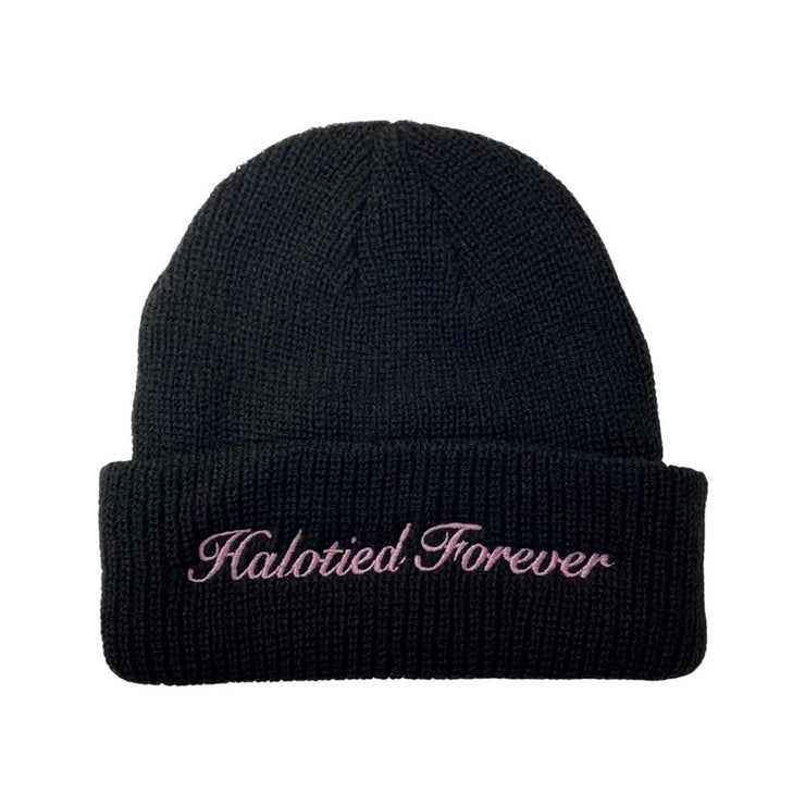 HALOTIED FOREVER BEANIE PINK
