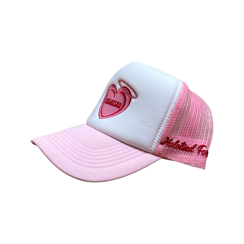 halotied trucker hat