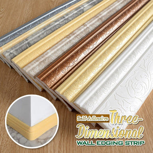 Self Adhesive 3d Wall Edging Strip 2 3m Smilingscent