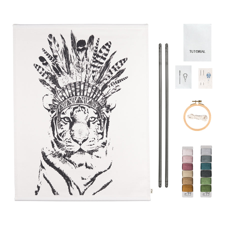 Poeme lifestyle sells diy tiger creative kit by Numero 74 online in Australia. 