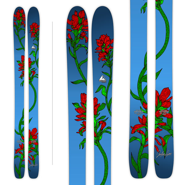 Julia Ions Paintbrush for Wagner Custom Skis