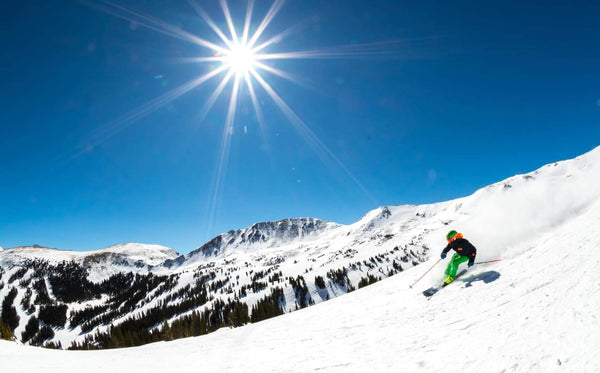 Bluebird skies are the only days to ski in the summer.