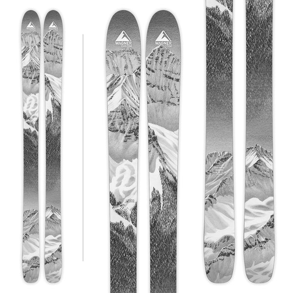 Shandoka graphic by Wagner Custom Skis artist James Niehues