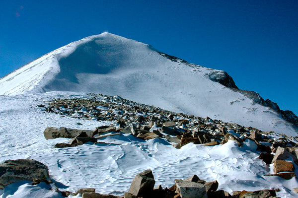 The snowy east face of Quandry Peak, Colorado