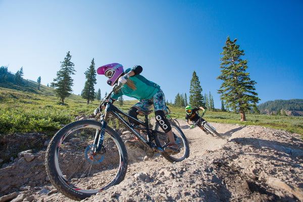 Mountain biking