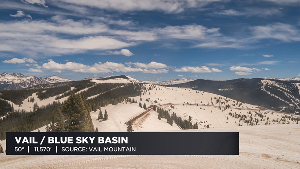Desert dust in Vail's Blue Sky Basin, as captured by their webcam.
