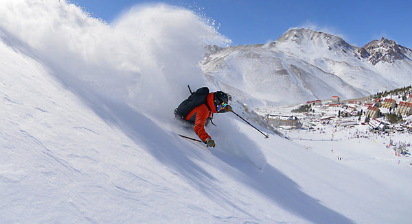 A skier at Las Leñas